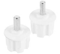 Beaupretty 2 Piezas Conector Enrollable para Toldo de 70mm, Plástico | Montaje Sencillo y Desmontaje Rápido, Soporte Estable y Ajuste de Sombra, para Terraza y Jardín