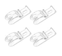 Beaupretty Clips de Fijación para Persianas Instalación Fácil y Sujeción Fiable Cortinas Enrollables para Juego de 4 Ganchos de Abs para Tratamientos de Ventanas