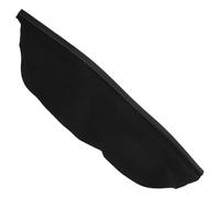 Beaupretty Cubierta Protectora Ignífuga y Protección contra Salpicaduras para Cuello de Soldador Sello de Silicona, Fabricada en Pu y Tela Negra, Diseñada para Cascos de Soldadura