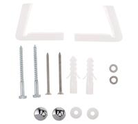 Beaupretty Juego de Montaje para Asiento de Inodoro Tornillos y Pernos del Asiento del Inodoro de Acero Inoxidable, Fijación Segura, Compatible Toilet y Wc, para Instalación en Baño y Aseo