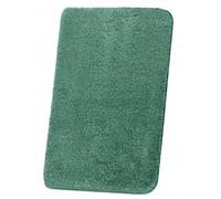 Beautissu Alfombrilla de baño Antideslizante y Absorbente para Ducha Suelo | 120x70cm verde óptica shaggy mullida adecuada para radiante alfombra Bañera Inodoro lavable pelo largo felpudo BeauMare FL