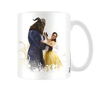 Beauty and The Beast Movie Taza de cerámica con diseño de la película La Bella y la Bestia, Multicolor