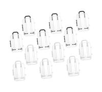 Beavorty 12 Piezas Cajas De Dulces Para Bodas Ruedas Mini Cajas De Obsequio Forma De Maleta Para Avión Para Decoraciones De Fiestas Temática De Viajes Obsequio De Viaje