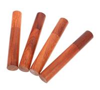 Beavorty 4 Piezas Barril de Incienso de Madera de Agar para Almacenamiento Aromático con Tapa, Diseño Portátil y Funcional para Ceremonias de Incienso y Espacios Exteriores