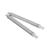 Beavorty Escobilla WC de Repuesto Poste de Acero Inoxidable, Accesorio para Baño Versátil y Confiable, Paquete de 2 Piezas Diseño Minimalista y Duradero