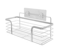 Beavorty Estante Montado en Pared para Baño y Cocina sin Taladro de Acero Inoxidable 304 Tamaño Pequeño Organizador de Champú Diseño Resistente