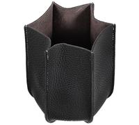 Beavorty Funda Protectora Cubierta Protectora de PU Cuero Negro Tanque de Gas para Almacenamiento Plegable Adecuado para Cilindro de Gas Camping y Actividades al Aire Libre