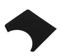 Beavorty Golpeador para Guitarra Clásica Adhesivo de Pvc Negro, Protector de Púas Antirayaduras de 18x15 Cm para Guitarra Acústica, Placa Decorativa de Protección Ligera y Durable