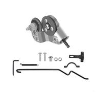 BEAZOOM Accesorio de acero al carbono para cortar chapa, cabezal convertidor de taladro eléctrico eficiente para placas planas, herramienta de tijeras de metal DIY