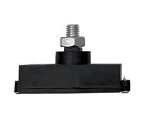 BEAZOOM Imanes de interruptor de límite automático para puerta corredera, compuesto de fibra de vidrio de nailon, resistente a la intemperie para piezas de repuesto con soporte, color negro, 2