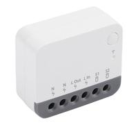 BEAZOOM Módulo de relé inteligente ZigBee para interruptores de luz, 40% | Diseño, compatible con entradas momentáneas y SPDT, clasificación de 10 amperios, se integra con Alexa y Home Assistant