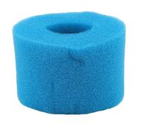 BEAZOOM Paquete de 2 esponjas de filtro de espuma reutilizables azules para Intex PureSpa S1, cartucho de repuesto lavable para piscina y spa, 108 x 73 cm con centro de 4 cm