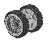 BEAZOOM Ruedas para cortacésped de 8 pulgadas para Craftsman serie 5, equipo de mantenimiento de césped (2 piezas)
