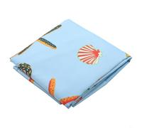 BEAZOOM Tela Oxford para cubierta redonda de piscina, lona solar azul con cordón para piscinas al aire libre (160 x 30 cm)