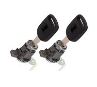 Bediffer Cilindro de Cerradura de Puerta de Coche con Llave, Repuesto Duradero, Ajuste Perfecto para CRV 2002-2006, Hecho de Cobre, 1 par