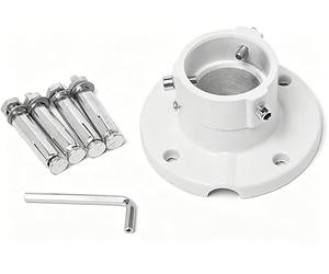 BeElion Adaptador de soporte de montaje colgante de aleación de aluminio para cámara de vigilancia CCTV Dahua Hikvision