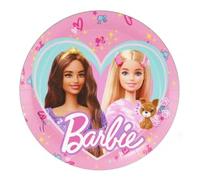 BeenSmile, 8 PLATOS 18 CM BARBIE, Platos Desechables para Fiesta de Cumpleaños Infantil, Artículos de Decoración para Fiestas Temáticas