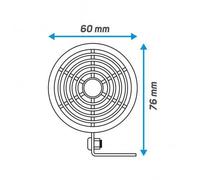 BEEPER Alarma inversa (Ref: BPRO-SIR90)
