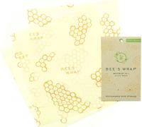Bee's Wrap Triple Set de Paños de Cera de Abeja - Talla M (25x27,5cm) Bee's Wrap