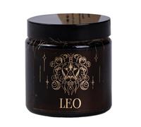 BeesWax World - Velas de cera de abejas hechas a mano, velas de cera natural con mecha de algodón, 100% cera de abejas, decorativas y sostenibles, diseños de signos del zodiaco a elegir (Leo)