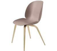 GUBI Silla Beetle Sweet pink. base de roble lacado mate