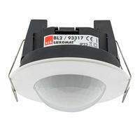 Beg Bruck Detector de Movimiento para techos de Interior con área de detección de 360°, Modelo BL2-FT, 8 x 8 x 6,3 centímetros, Color Blanco (Referencia: 93317)