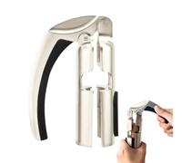Beginner-Friendly Clamping: This champagne opener utilizes a lever clampi