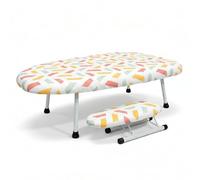 BeGrit Mesa Planchar Tabla de Planchar Pequena con Patas Plegables Mini Funda para Tabla de Planchar Mangas Ironing Board Planchado Tabua de Engomar 60 × 35 cm