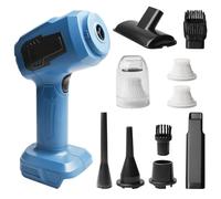 Behogan Soplador de hojas para Bosch GBA batería de 18 V, 5500 Pa Mini Jet Dry Blower, portátil, mini soplador de aire, sin escobillas para limpieza de PC, teclado (batería no incluida)