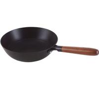 BEKA Mandala, redonda, sartén/wok, negra, cerámica, hierro, madera