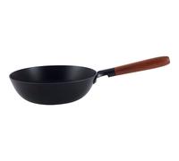 BEKA Mandala, redonda, sartén/wok, negra, cerámica, hierro, madera