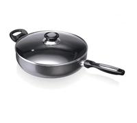 Beka Pro Induc - Cazuela con Tapa de Cristal, 28 centímetros, Compatible con inducción, Aluminio, Interior Revestido