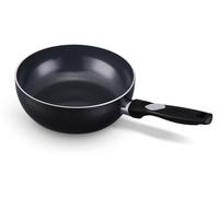 BEKA Pro Induc, sartén redonda para saltear/wok, color negro, cerámica, aluminio, 4,6 litros