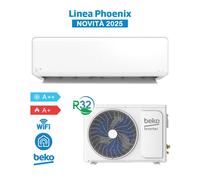 Beko BEHPE180 + BEHPE181 Aire Acondicionado 18000 BTU 5kW Phoenix WiFi, R32 Inverter, Blanco - Novedad