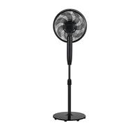 Beko EFS6700B - Ventilador de pie, 50 W, 3 velocidades, altura e inclinación ajustables, color negro, 40,1 x 40 x 134,5 cm