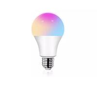 BEL AIR HOME Bombilla LED Inteligente Wifi E27 10W RGB Multicolor | Control por app, Compatible con Alexa y Google Home, Regulable, Luz blanca cálida 2700K, Interior