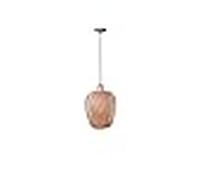 Bel air home - lámpara colgante material natural 1xe-27 ideal dormito