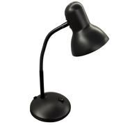 BEL AIR HOME - Lámpara de Escritorio PISA de metal con interruptor ON/OFF y base E27 para mesa de trabajo o mesita de noche, iluminación óptima y diseño moderno