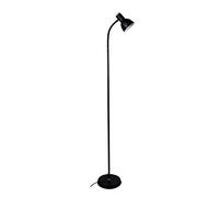 Bel air home - lámpara de pie de salón argos negro 155 cm - luz regu