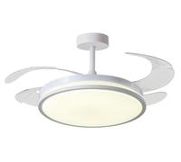 Bel air home - ventilador de techo dune con aspas desplegables luz led