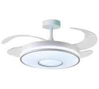 Bel air home - ventilador de techo kira blanco con motor dc silencioso