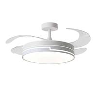 BEL AIR HOME - Ventilador de Techo ROBIN con Luz LED Personalizable y Motor DC Eficiente