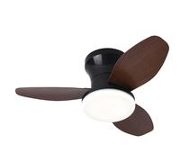 Bel air home - ventilador de techo taurus con motor dc y luz led 24w,