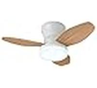 Bel air home - ventilador de techo taurus, motor dc, luz led 24w, 6 ve