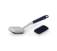 Beldray LA032814FEU7 Deep Clean Rubber Dish Brush - Handheld Washing Up Brush, cerdas de Goma Blanda para Limpieza sin arañazos, Ideal para Todas Las Superficies, Limpieza de precisión, Hanging Loop