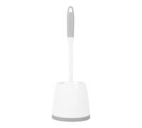 Beldray LA080714UFFEU7 Antibac Cepillo de Inodoro - Limpiador de Inodoro con Titular, Cerdas Durables y Resistentes tratados para Eliminar Las bacterias Build Up, Secure Brush Topper, Base