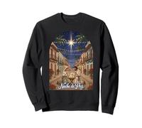 Belén puertorriqueño diseño navideño Sudadera