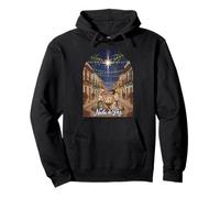 Belén puertorriqueño diseño navideño Sudadera con Capucha
