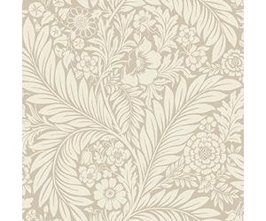 Belgravia Decor Florence Leaf Floral Papel pintado Natural 722
