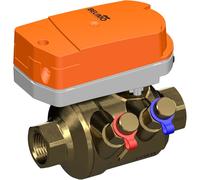 Belimo Válvula De Zona PI Rp1/2 Kvs0.42 100-240VAC 75s 2/3-punto 1Nm IP40 Terminal Puertos De Medición C215QPT-D/CQ230A-T